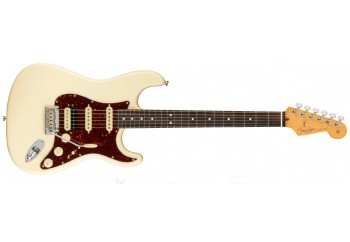 Fender American Professional II Stratocaster HSS Olympic White - Rosewood - Elektro Gitar