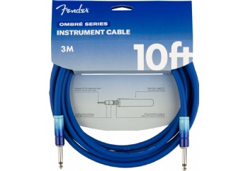 Fender Ombré Instrument Cables Belair Blue -  3 Metre Enstrüman Kablosu