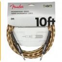 Fender Professional Series Camo Instrument Cables Desert Camo - 3 metre