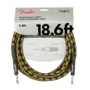 Fender Professional Series Camo Instrument Cables Woodland Camo - 5.5 metre