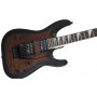 Jackson JS Series Dinky Arch Top JS32Q DKA Transparent Black Elektro Gitar