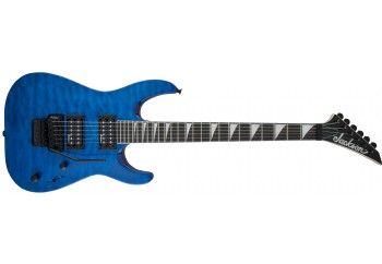 Jackson JS Series Dinky Arch Top JS32Q DKA Transparent Blue - Elektro Gitar