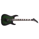 Jackson JS Series Dinky Arch Top JS32Q DKA Transparent Green Burst - Amaranth