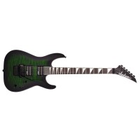 Jackson JS Series Dinky Arch Top JS32Q DKA Transparent Green Burst - Amaranth