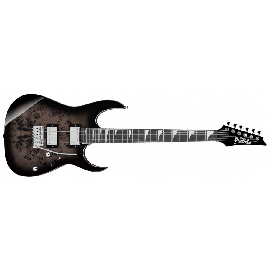 Ibanez GRG220PA1 BKB - Transparent Brown Black Burst Elektro Gitar