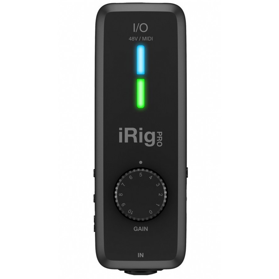 Ik Multimedia iRig Pro I/O Ultra Kompakt Audio/MIDI Ses Ara Yüzü (iOS/Android(Mac/PC Uyumlu)