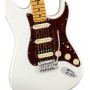 Fender American Ultra Stratocaster HSS Arctic Pearl - Maple Elektro Gitar