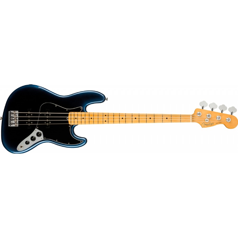 Fender American Professional II Jazz Bass Dark Night - Maple Bas Gitar