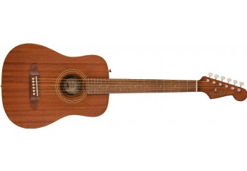 Fender Limited Edition Redondo Mini All-Mahogany Natural - Akustik Gitar
