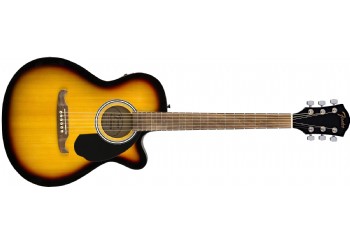 Fender FA-135CE Concert Sunburst -  Elektro Akustik Gitar