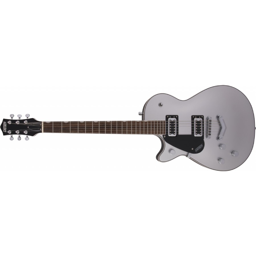 Gretsch G5230LH Electromatic Jet FT Single-Cut with V-Stoptail, Left-Handed Airline Silver Solak Elektro Gitar