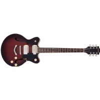 Gretsch G2655-P90 Streamliner Center Block Jr. Double-Cut P90 with V-Stoptail Claret Burst