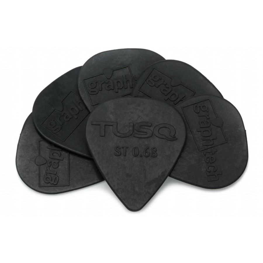 Graphtech TUSQ PQP-0068-G6 Standard Guitar Picks - Deep Tone .68 mm - 6 lı Paket Pena