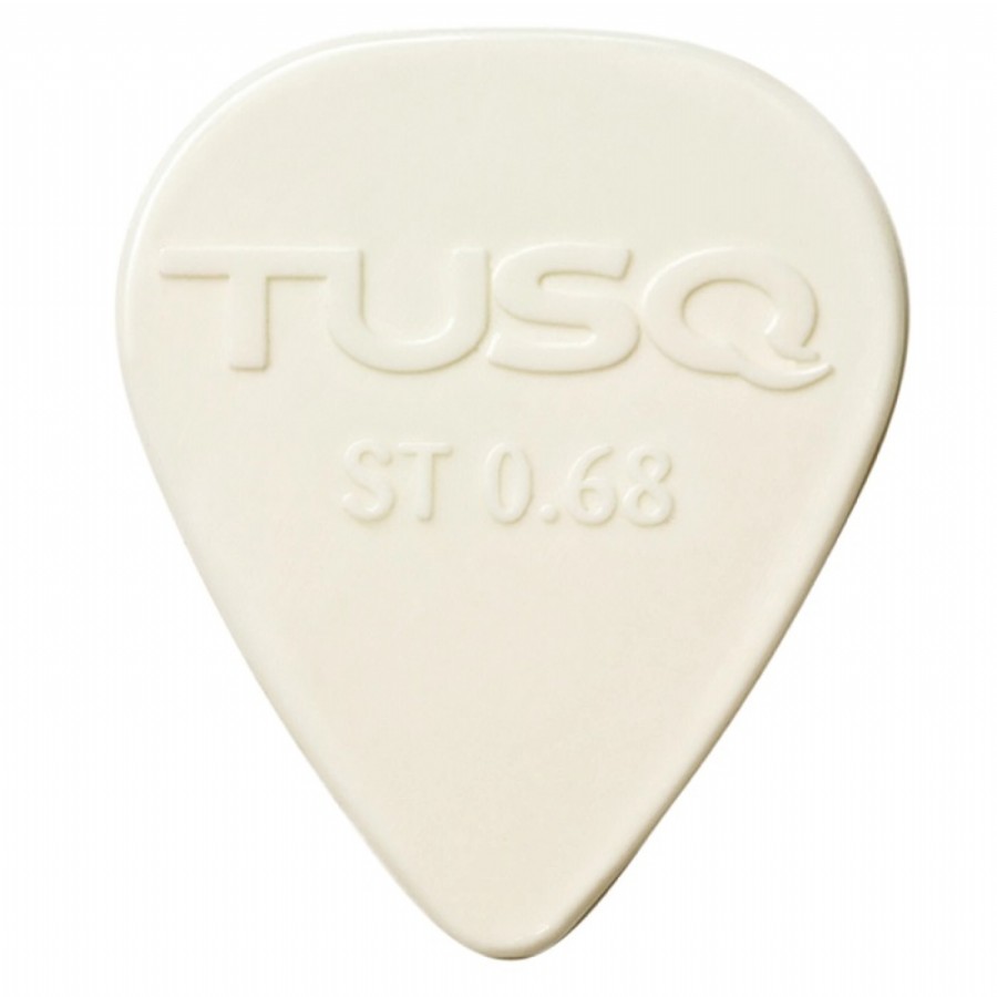 Graphtech PQP-0068-W6 TUSQ Standard Guitar Picks - Bright Tone 0.68mm 6 lı Pena