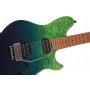 EVH Wolfgang WG Standard QM Transparent Green - Maple Elektro Gitar