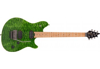 EVH Wolfgang WG Standard QM Transparent Green - Maple - Elektro Gitar