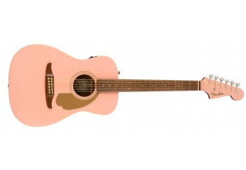 Fender Limited Edition Malibu Player Shell Pink - Elektro Akustik Gitar