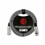 KIRLIN MW4803M Black Mikrofon Kablosu 3 Metre
