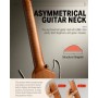 Donner HUSH-I Mute Guitar Kit for Travel Silent Practice Maun (Mahogany) Silent Gitar