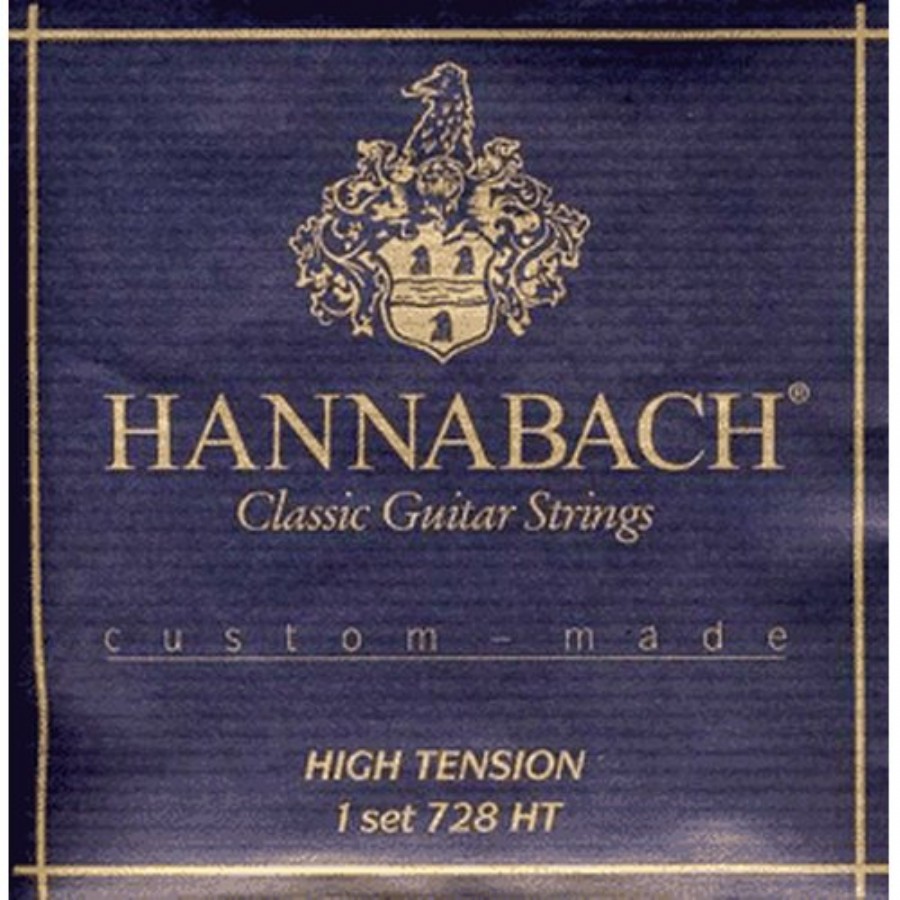 Hannabach 7288HT Custom Made High Tension Alt 3 Tel Klasik Gitar Teli