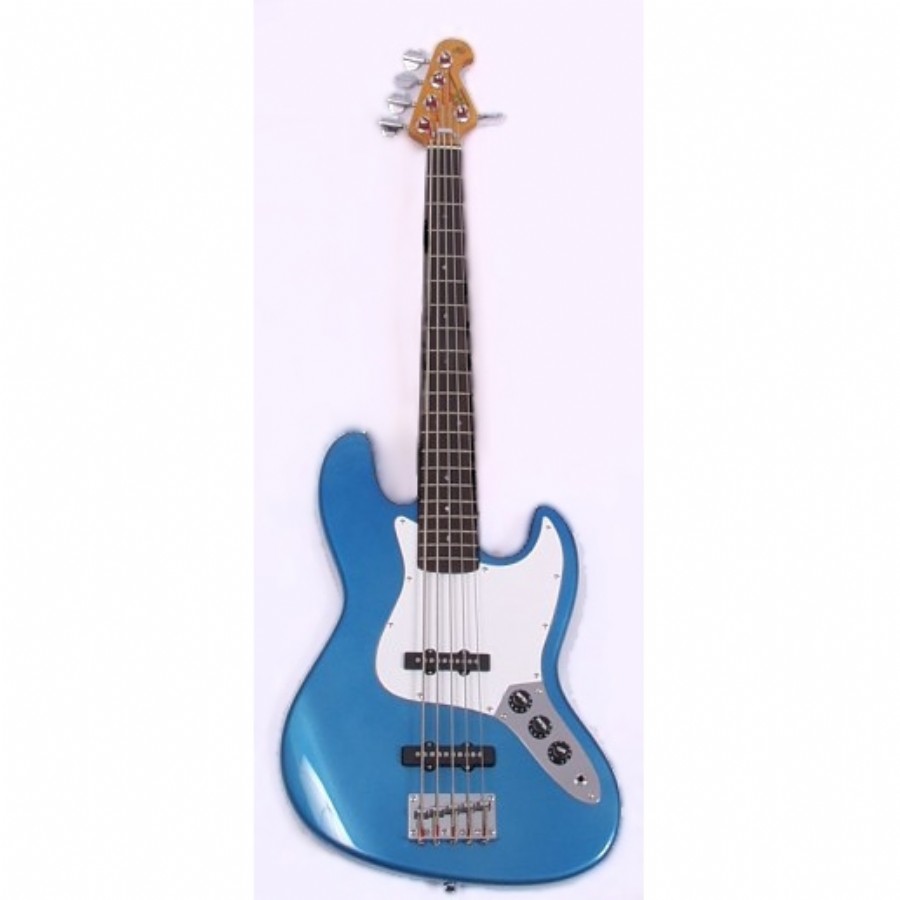 SX SJB62+/5 Lake Pacific Blue 5 Telli Bas Gitar