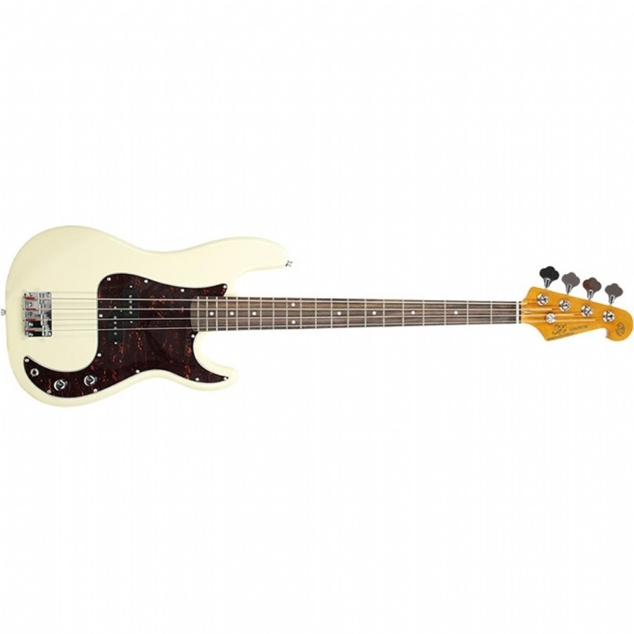 SX SPB62+ Vintage White Bas Gitar
