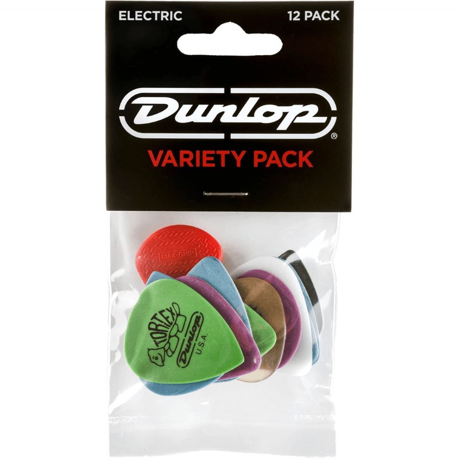 Jim Dunlop PVP113 Electric Pick Variety Pack 12li Pena