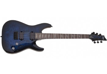 Schecter Omen Elite-6 See Thru Blue Burst -  Elektro Gitar