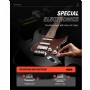 Donner DST-152 Full-Size ST Black Elektro Gitar