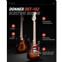 Donner DST-152 Full-Size ST Set Sunburst Elektro Gitar Seti