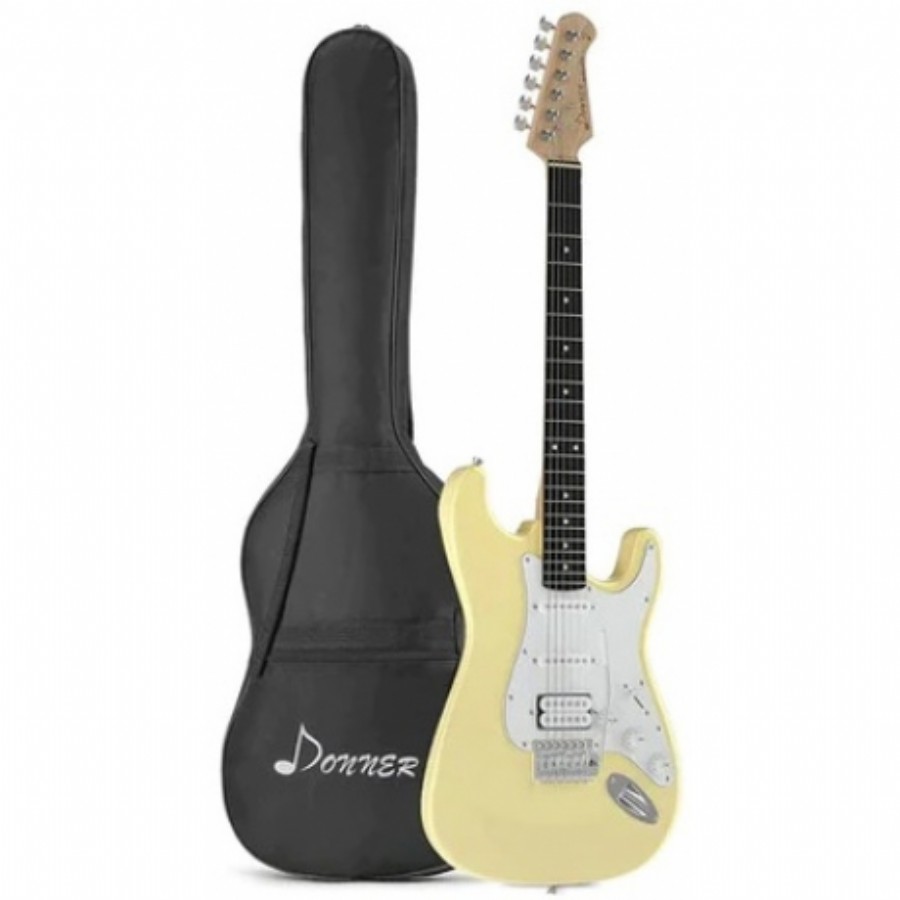 Donner DST-100 Ivory White Elektro Gitar