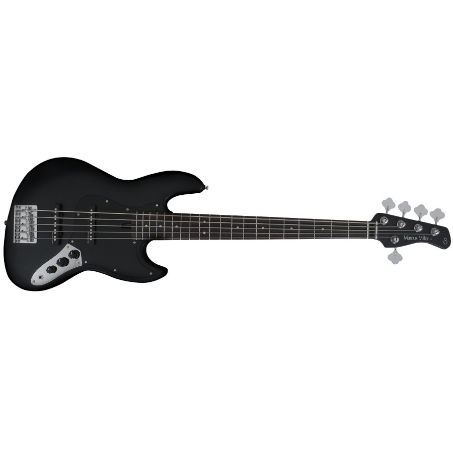 Marcus Miller By Sire V3P 5 BKS - Black Satin 5 Telli Bas Gitar