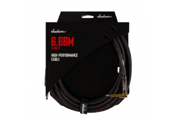 Jackson High Performance Cable Black and Red, (6.66 m) - Enstrüman Kablosu