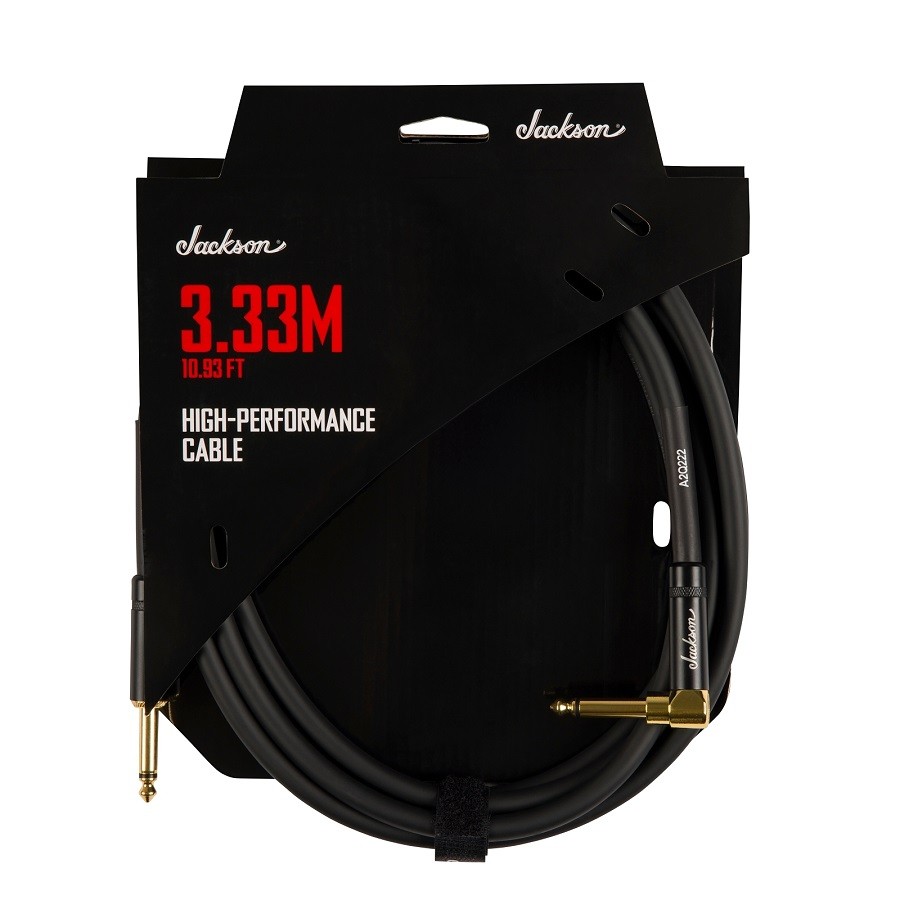 Jackson High Performance Cable Black, (3.33 m) Enstrüman Kablosu