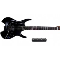 ギター LOVEPEDAL Princess Cut Hall Mod Reverb GTRS W800 Headless Multiscale Smart Guitar Pearl Black Fiyatı