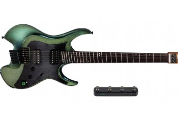 GTRS W900 Headless Multiscale Smart Guitar AGR - Aurora Green - Elektro Gitar