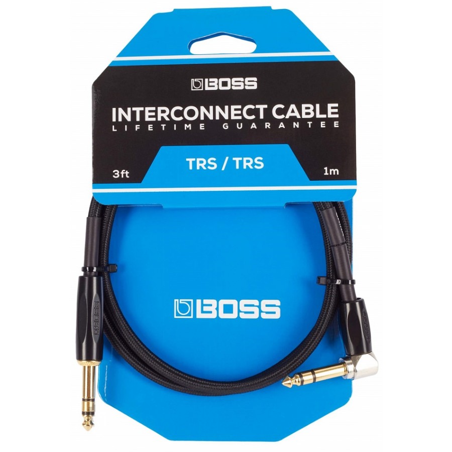 Boss BCC-3-TRA Premium TRS/TRS Enstrüman Kablosu (1metre)