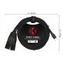 KIRLIN UY-C-3903-MBK Type C - 2 x XLR M (TIP/RING) Kablo