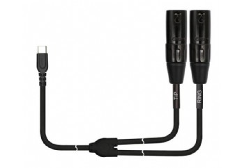 KIRLIN UY-C-3903-MBK - Type C - 2 x XLR M (TIP/RING) Kablo