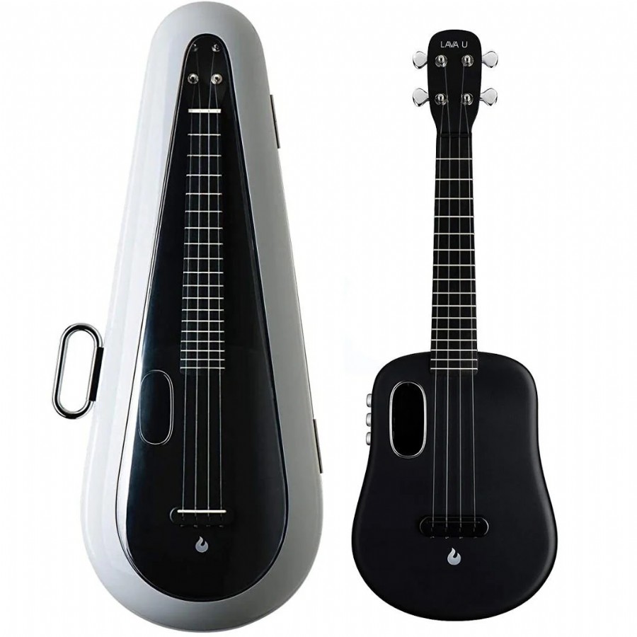 Lava U Sparkle Black Elektro Ukulele