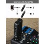 Xvive P3D Stereo Bluetooth Receiver set Çift XLR Bluetooth Ses Alıcısı
