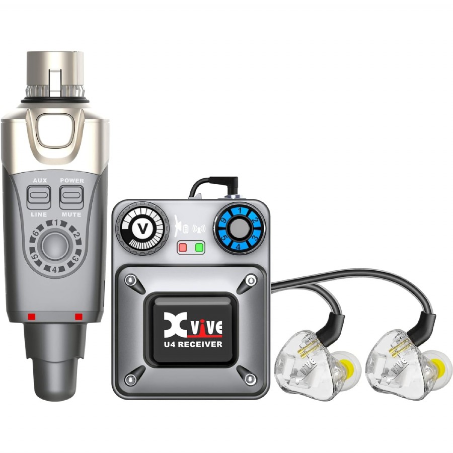 Xvive U4T9 Complete System T9 in-Ear Kulakiçi Monitör Kablosuz Sistemi