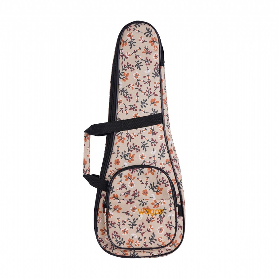 Wagon Case 04 Serisi Soprano Ukulele Çantası - Bloom Spring Soprano Ukulele Çantası