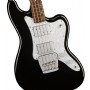 Squier Paranormal Rascal Bass HH Metallic Black Bas Gitar