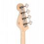 Squier Paranormal Rascal Bass HH Metallic Black Bas Gitar