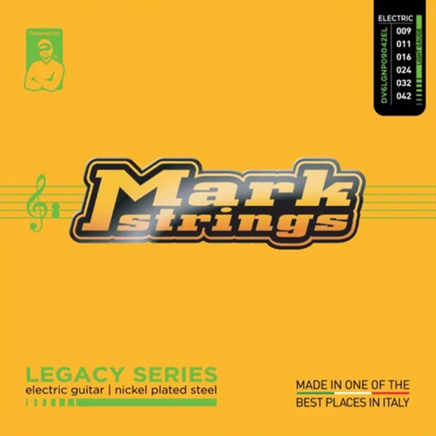 Mark Strings Legacy Series DV6LGNP09042EL Takım Tel Elektro Gitar Teli 009-042