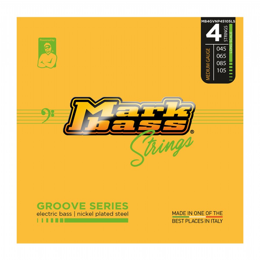Mark Strings Groove Series Nickel Plated 45-105 Bass Strings Takım Tel Bas Gitar Teli 45-105