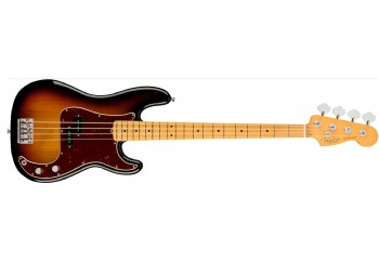 Fender American Professional II Precision Bass 3-Color Sunburst - Maple - Bas Gitar