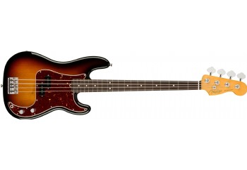 Fender American Professional II Precision Bass 3-Color Sunburst - Rosewood - Bas Gitar