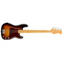 Fender American Professional II Precision Bass 3-Color Sunburst - Maple